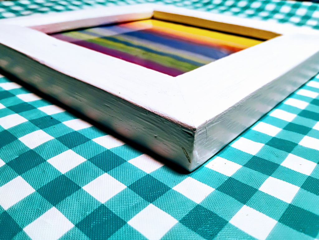 White Crest Wooden Frame 10 1/2x11"