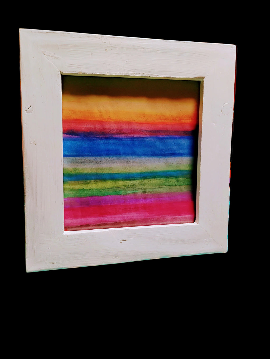 White Crest Wooden Frame 10 1/2x11"