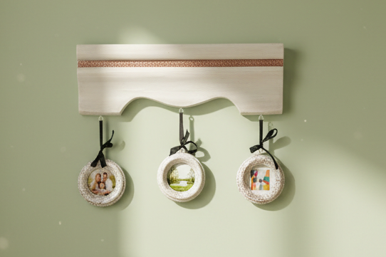 White Crest Trio-Hanger