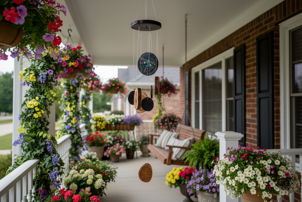 Copper Dragonfly Windchime