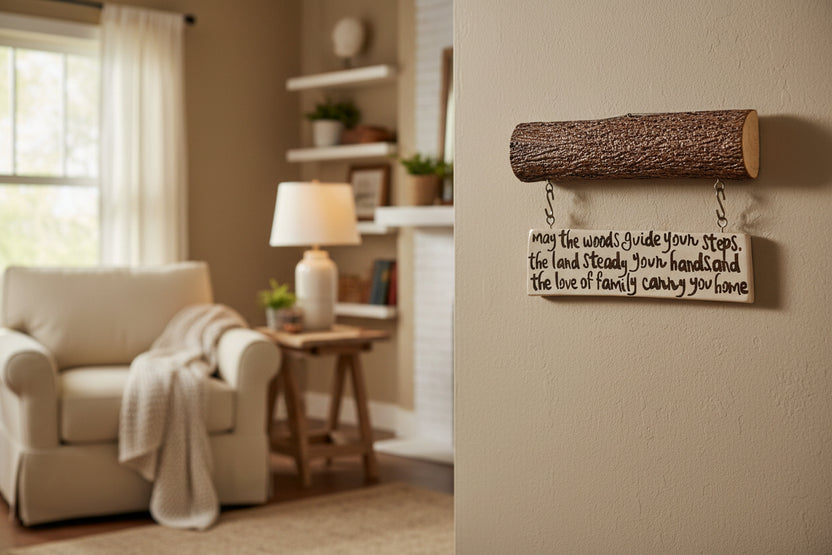 Irish Whisper Log Hanger